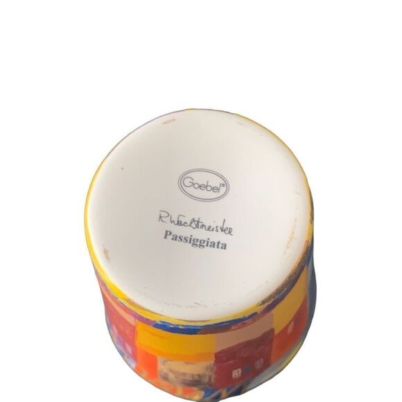 Vintage Goebel Germany Rosina Wachtmeister Passiggiata Cat Tea Light Holder - Picture 5 of 9